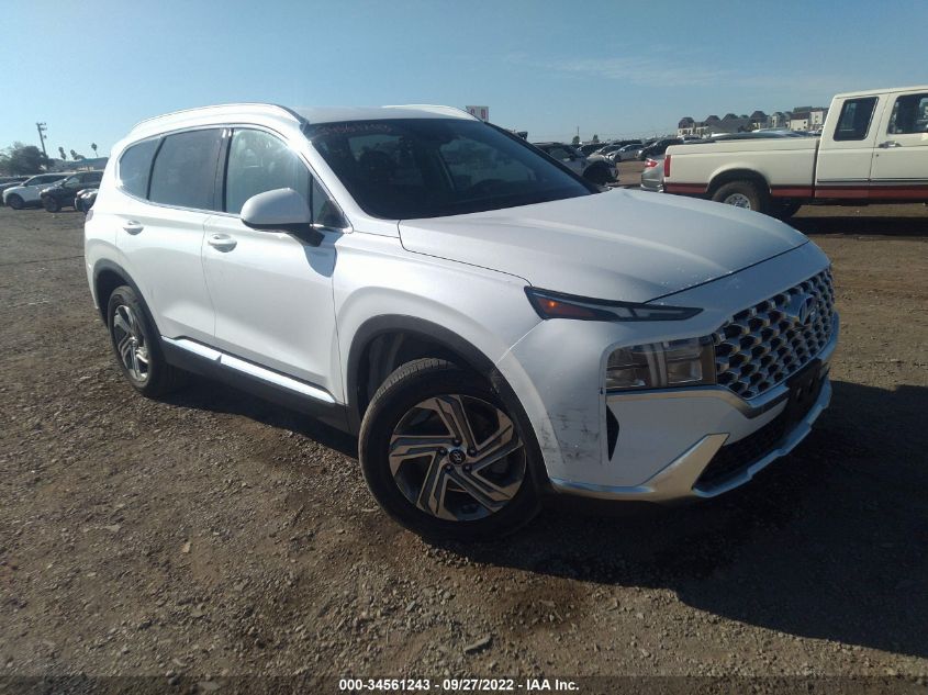 2022 HYUNDAI SANTA FE SEL VIN: 5NMS24AJ5NH417316