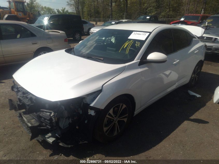 2020 NISSAN SENTRA SV VIN: 3N1AB8CV0LY309694