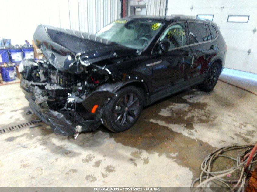 2022 VOLKSWAGEN TIGUAN SE VIN: 3VV3B7AX1NM056031