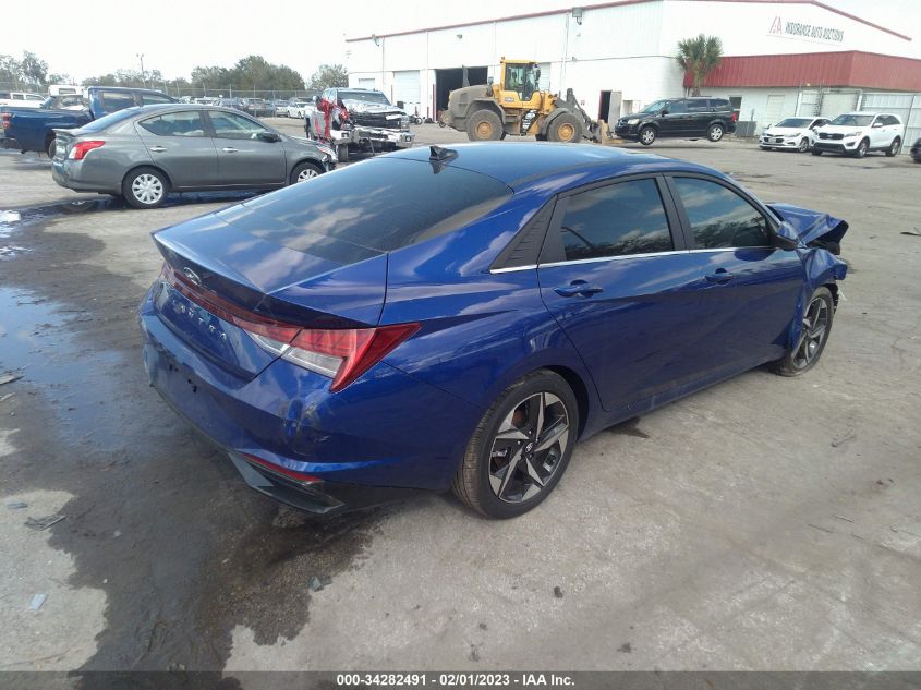 2022 HYUNDAI ELANTRA SEL VIN: KMHLN4AG2NU330610