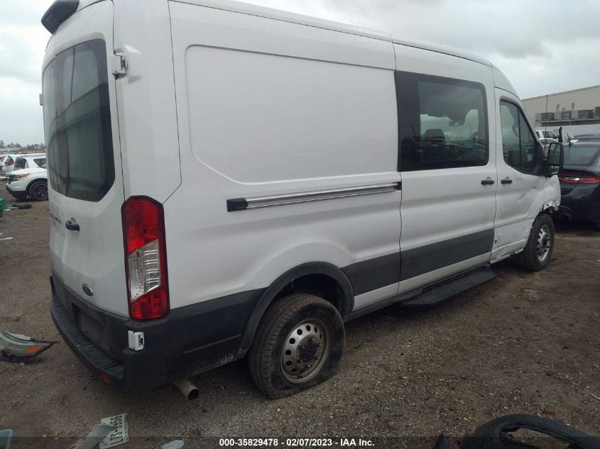 2022 FORD TRANSIT CREW VAN VIN: 1FTYE1DG2NKA18870