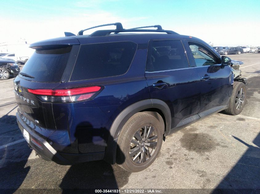 2022 NISSAN PATHFINDER SV VIN: 5N1DR3BB1NC239789