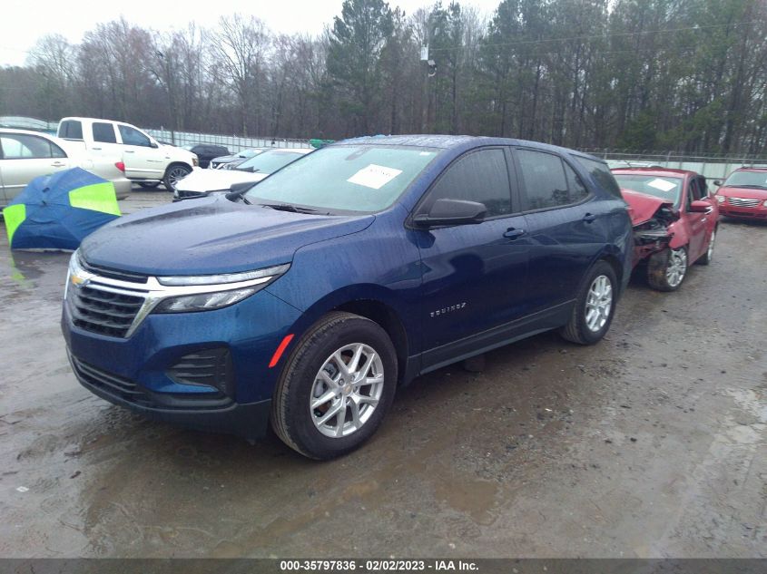 2022 CHEVROLET EQUINOX LS VIN: 3GNAXHEV9NS180394