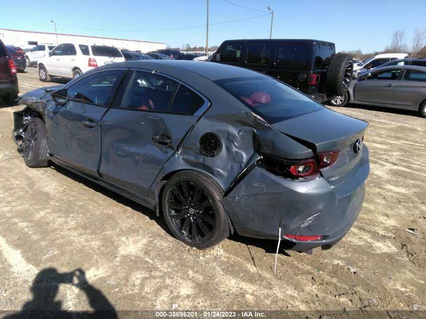 2022 MAZDA MAZDA3 SEDAN CARBON EDITION VIN: 3MZBPACL9NM317969