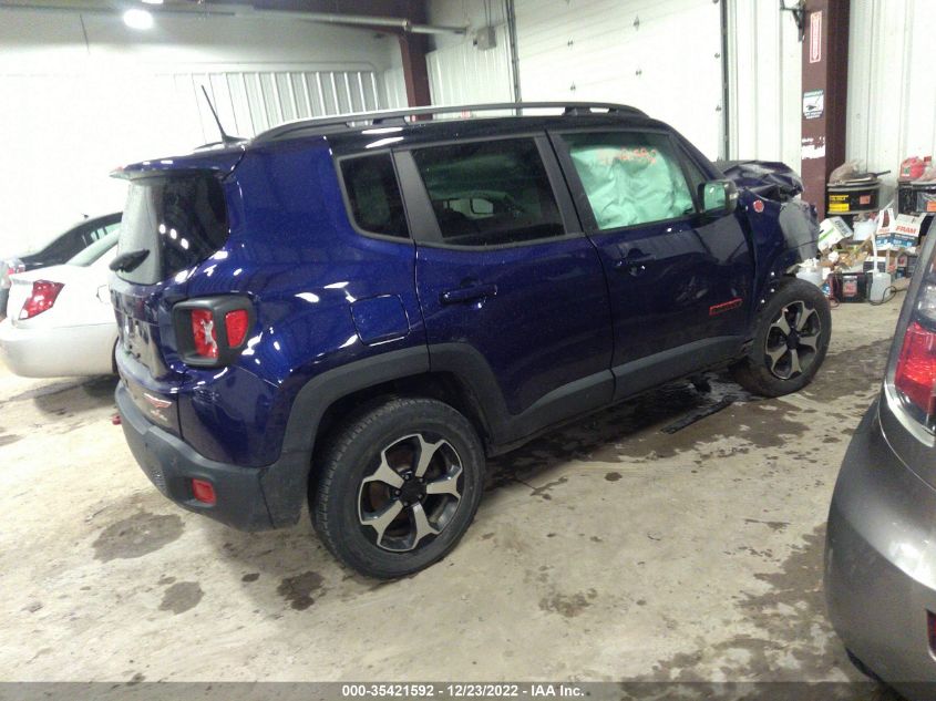 2021 JEEP RENEGADE TRAILHAWK VIN: ZACNJDC10MPM30851