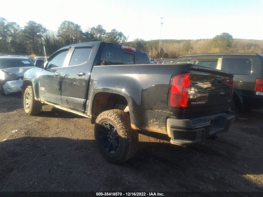 2021 CHEVROLET COLORADO 4WD Z71 VIN: 1GCGTDEN1M1223682