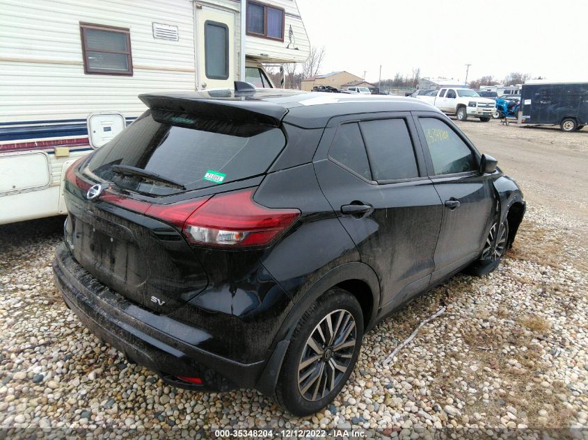 2021 NISSAN KICKS SV VIN: 3N1CP5CV6ML543359