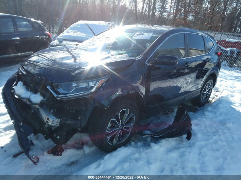 2020 HONDA CR-V EX-L VIN: 2HKRW2H82LH667655