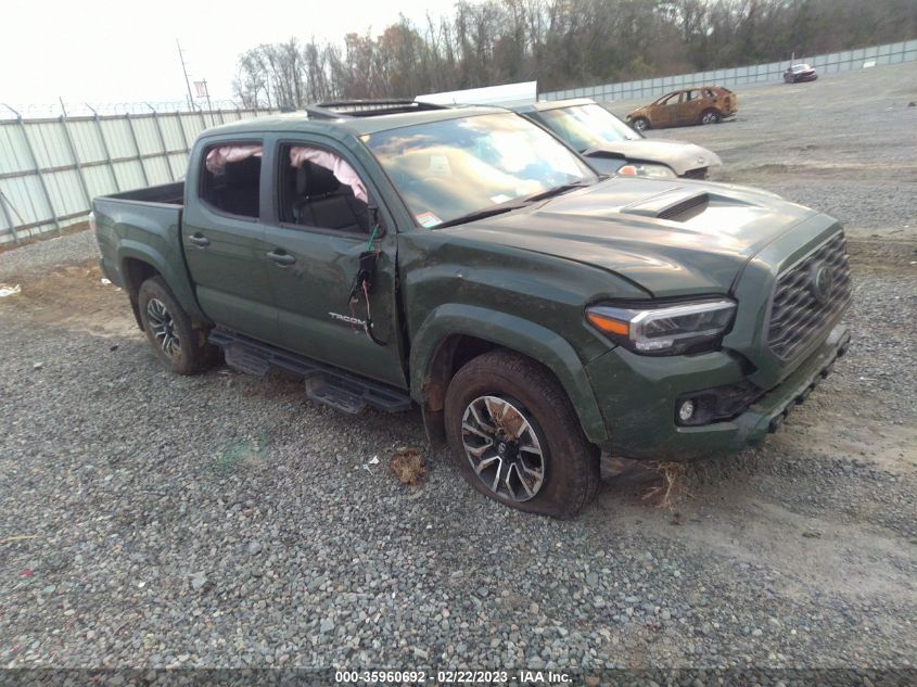 2022 TOYOTA TACOMA 2WD SR5/TRD SPORT VIN: 3TMAZ5CN8NM170500