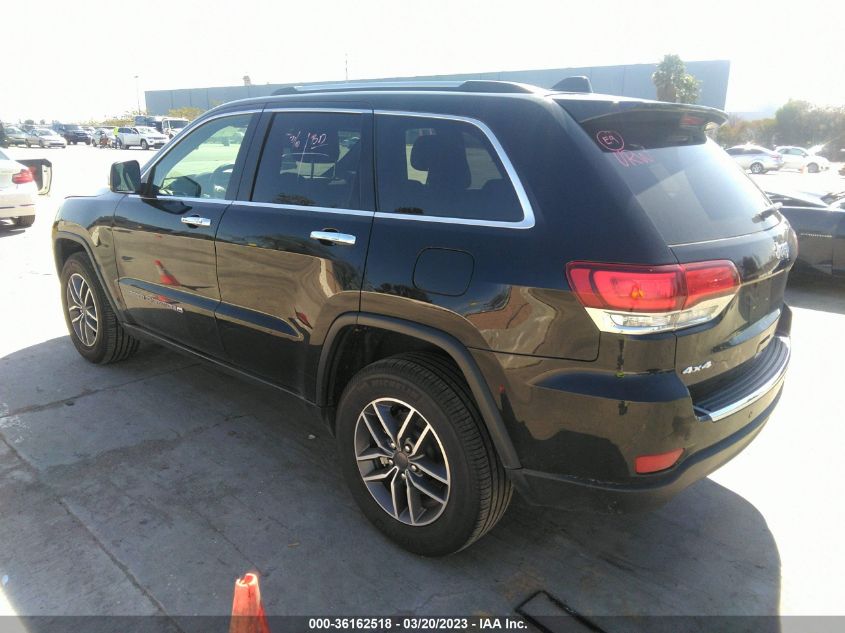 2022 JEEP GRAND CHEROKEE WK LIMITED VIN: 1C4RJFBG7NC110471