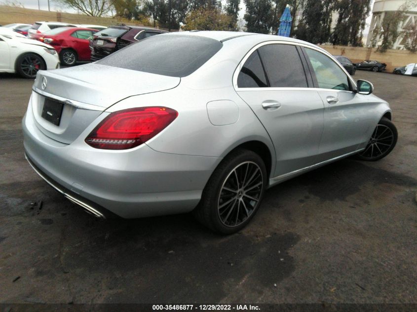 2021 MERCEDES-BENZ C-CLASS C 300 VIN: W1KWF8DB4MR642490