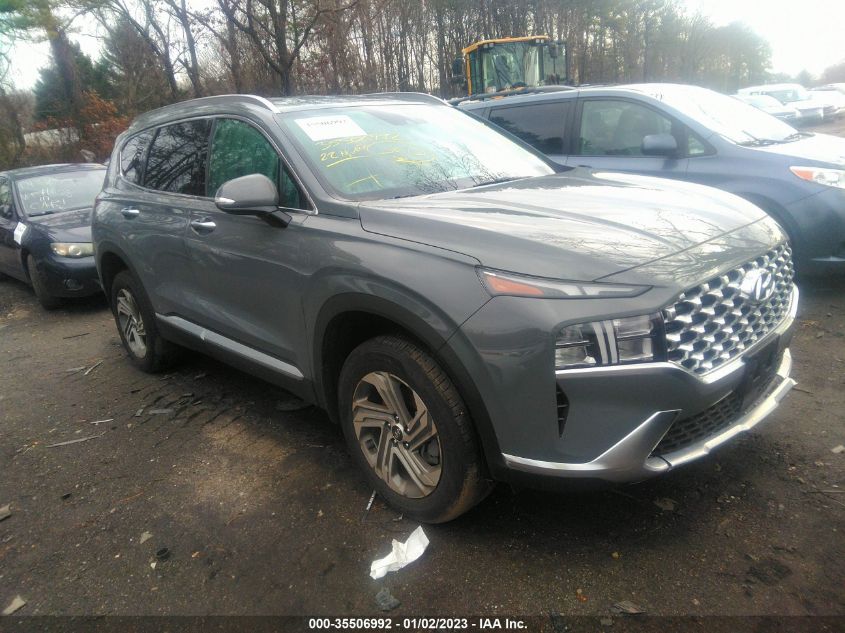 2022 HYUNDAI SANTA FE SEL VIN: 5NMS6DAJ3NH425709