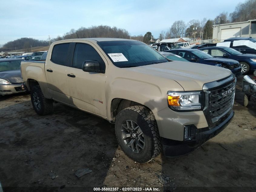 2022 GMC CANYON 4WD AT4 W/LEATHER VIN: 1GTG6FEN3N1230928