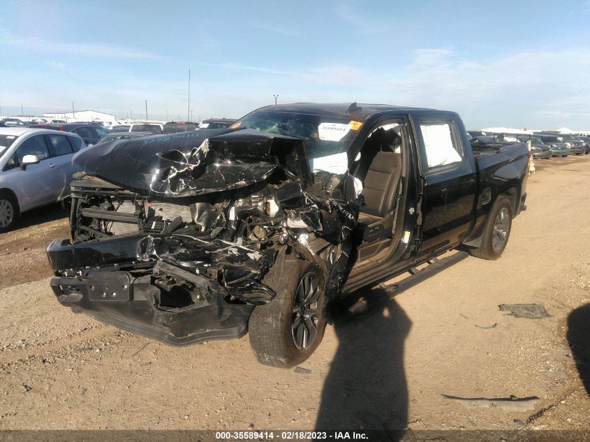 2021 CHEVROLET SILVERADO 1500 RST VIN: 3GCPWDED6MG125733