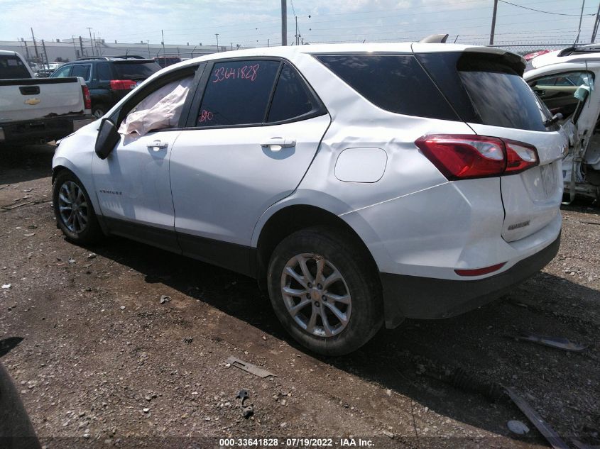 2020 CHEVROLET EQUINOX LS VIN: 2GNAXSEV0L6165291