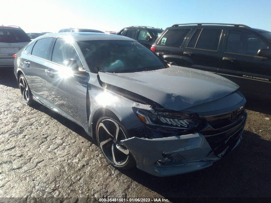 2022 HONDA ACCORD SEDAN SPORT VIN: 1HGCV2F34NA020962