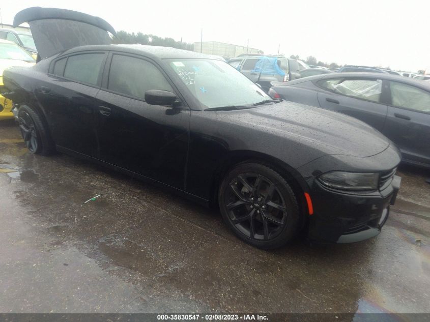 2022 DODGE CHARGER SXT VIN: 2C3CDXBG9NH190022