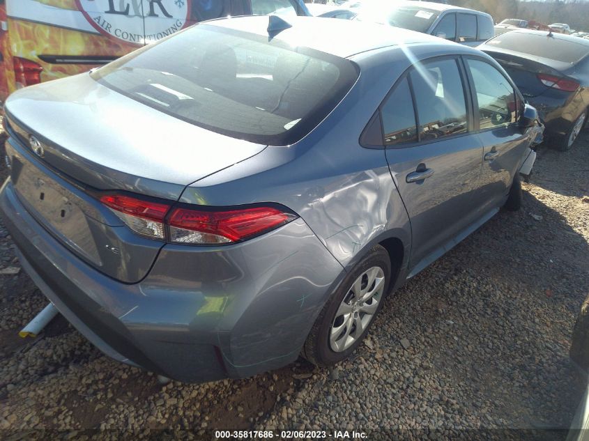 2022 TOYOTA COROLLA LE VIN: 5YFEPMAE3NP374635