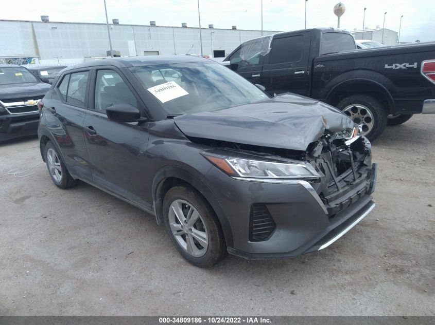 2022 NISSAN KICKS S VIN: 3N1CP5BV8NL519650