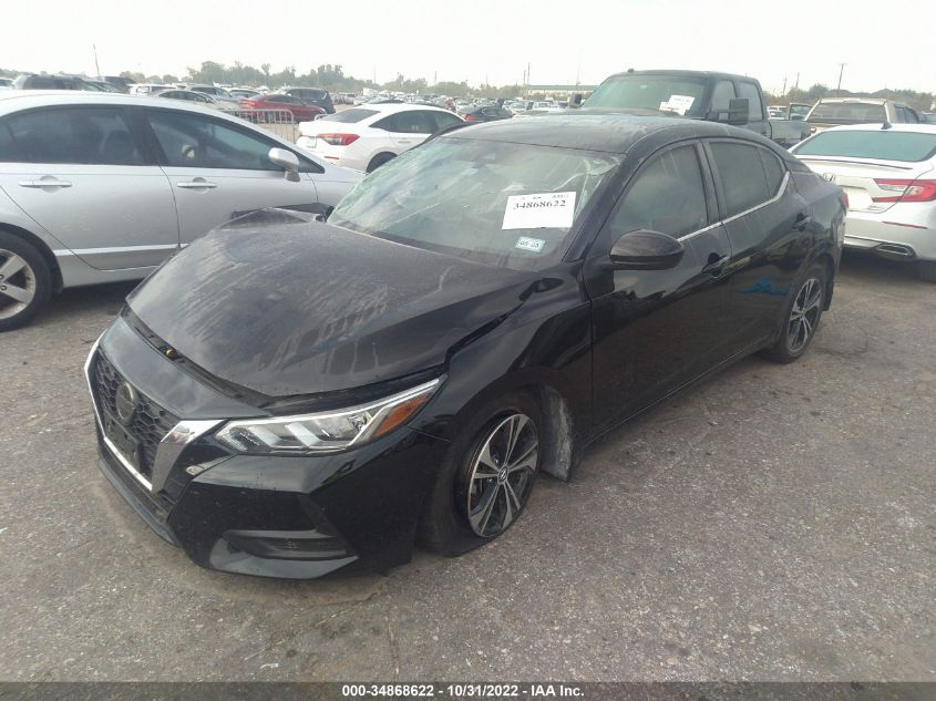 2021 NISSAN SENTRA SV VIN: 3N1AB8CV2MY218038