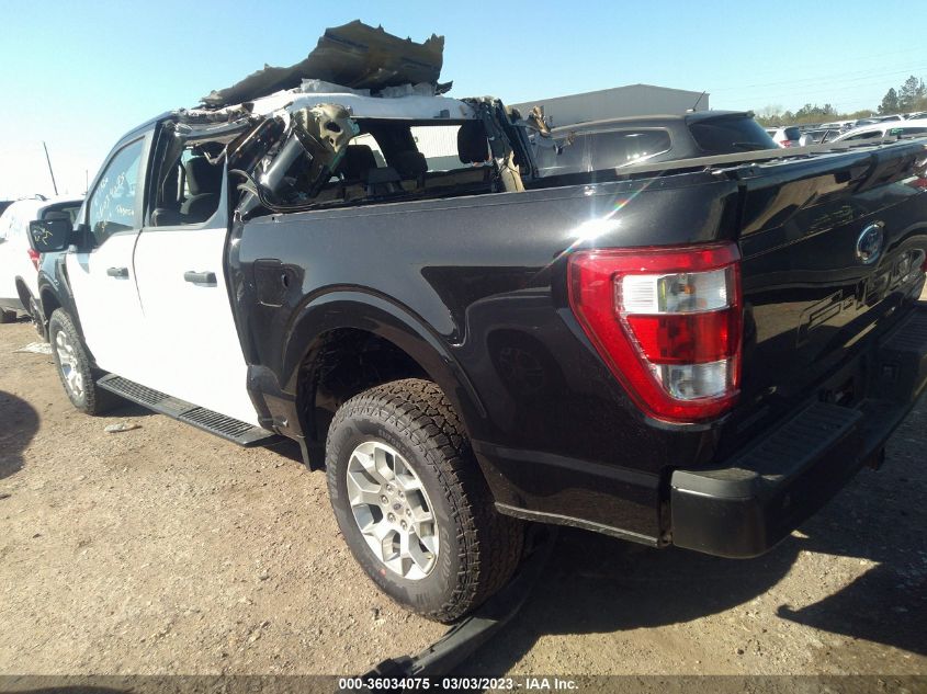 2022 FORD F-150 POLICE RESPONDER XL VIN: 1FTFW1P85NKE97830