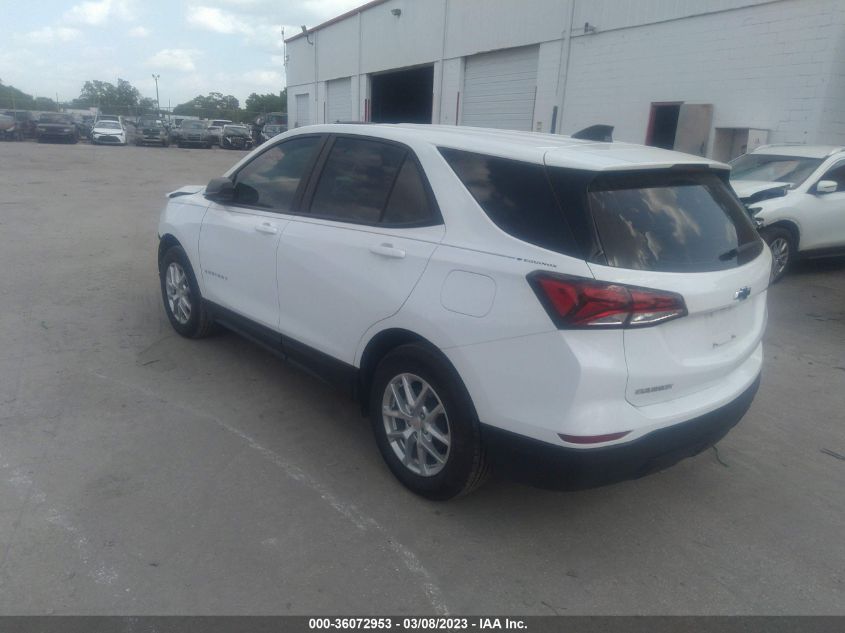 2022 CHEVROLET EQUINOX LS VIN: 3GNAXHEV3NS169424