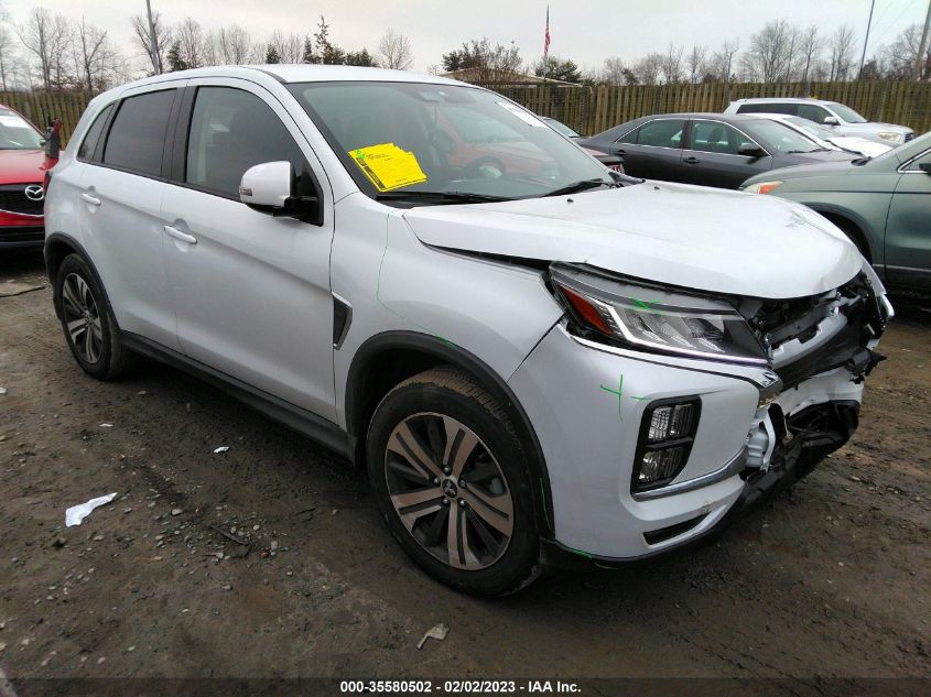 2022 MITSUBISHI OUTLANDER SPORT SE VIN: JA4APVAU3NU016007
