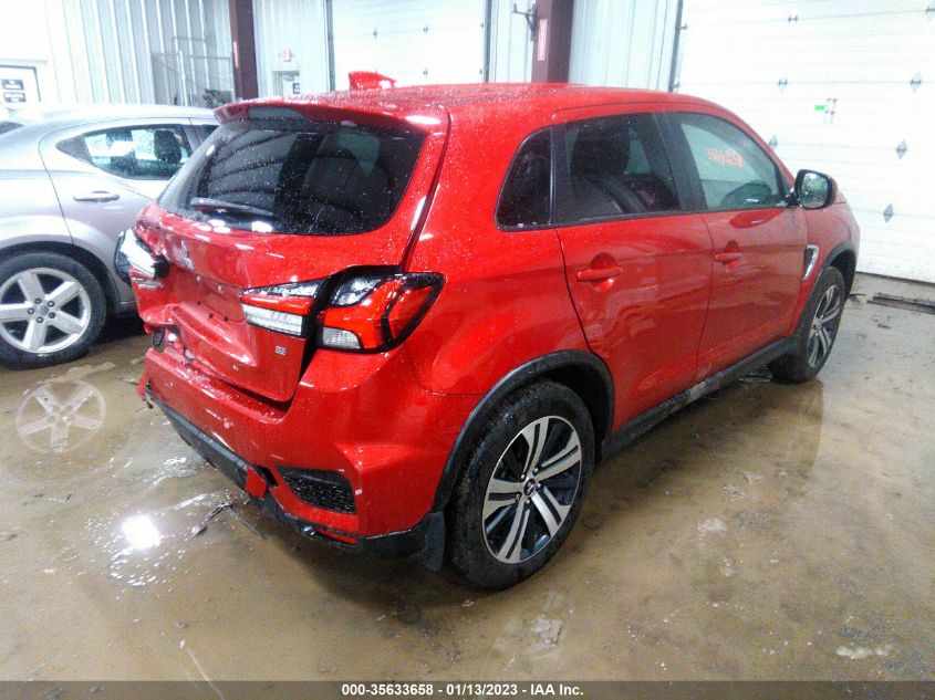 2022 MITSUBISHI OUTLANDER SPORT SE VIN: JA4APVAU9NU016741