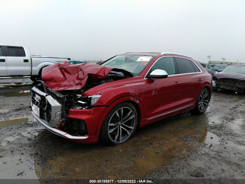 2021 AUDI SQ8 PREMIUM PLUS VIN: WA1AWBF11MD004193