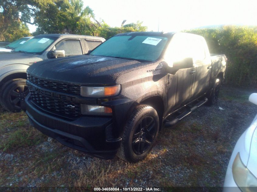 2021 CHEVROLET SILVERADO 1500 CUSTOM VIN: 1GCPWBEK0MZ423441