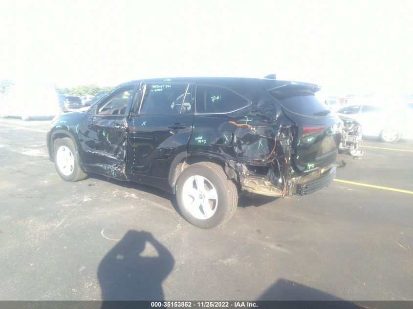 2021 TOYOTA HIGHLANDER L VIN: 5TDCZRAHXMS525064