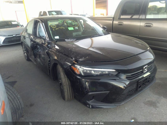 2022 HONDA CIVIC SEDAN EX VIN: 2HGFE1F73NH329446