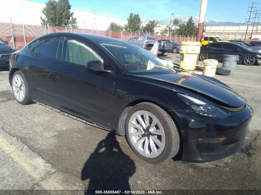 2022 TESLA MODEL 3 LONG RANGE VIN: 5YJ3E1EB9NF165858