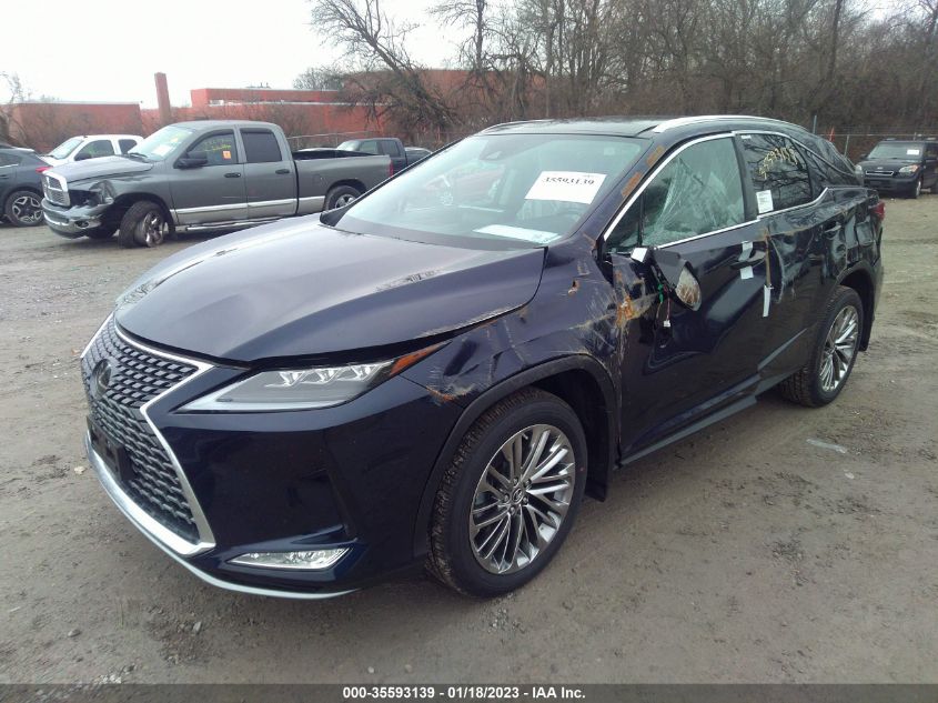 2022 LEXUS RX RX 350 VIN: 2T2JZMDA1NC366238