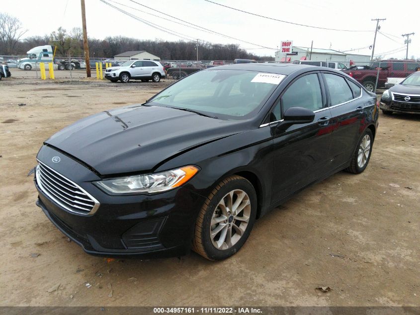 2020 FORD FUSION SE VIN: 3FA6P0HD5LR263365