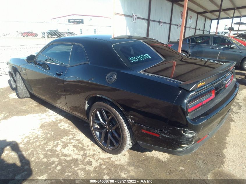 2021 DODGE CHALLENGER R/T VIN: 2C3CDZBT7MH627619