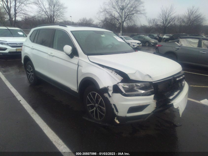 2021 VOLKSWAGEN TIGUAN SE/SE R-LINE BLACK/SEL VIN: 3VV2B7AX1MM055245