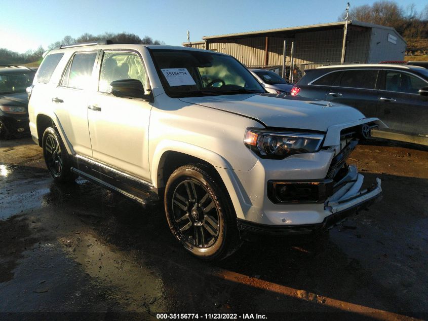 2021 TOYOTA 4RUNNER NIGHTSHADE VIN: JTEJU5JR5M5969946