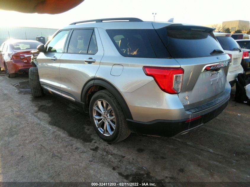 2020 FORD EXPLORER XLT VIN: 1FMSK7DH1LGB33305