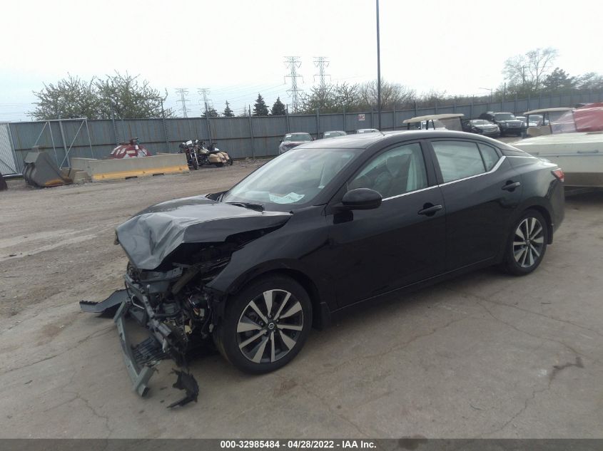 2021 NISSAN SENTRA SV VIN: 3N1AB8CVXMY206414