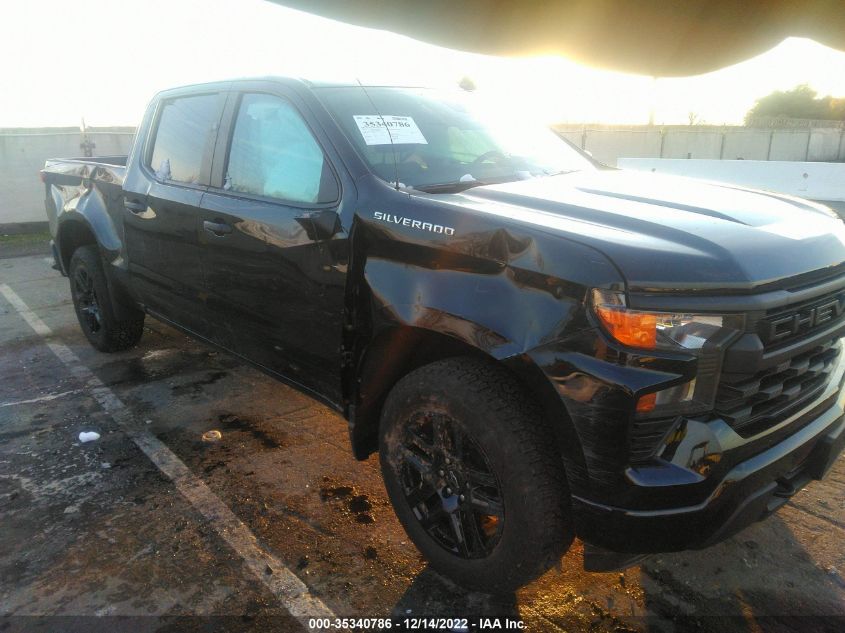 2022 CHEVROLET SILVERADO 1500 CUSTOM VIN: 1GCPDBEKXNZ519830