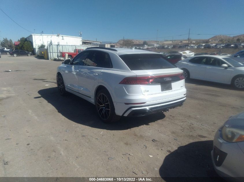 2021 AUDI Q8 PREMIUM PLUS VIN: WA1EVAF19MD017532