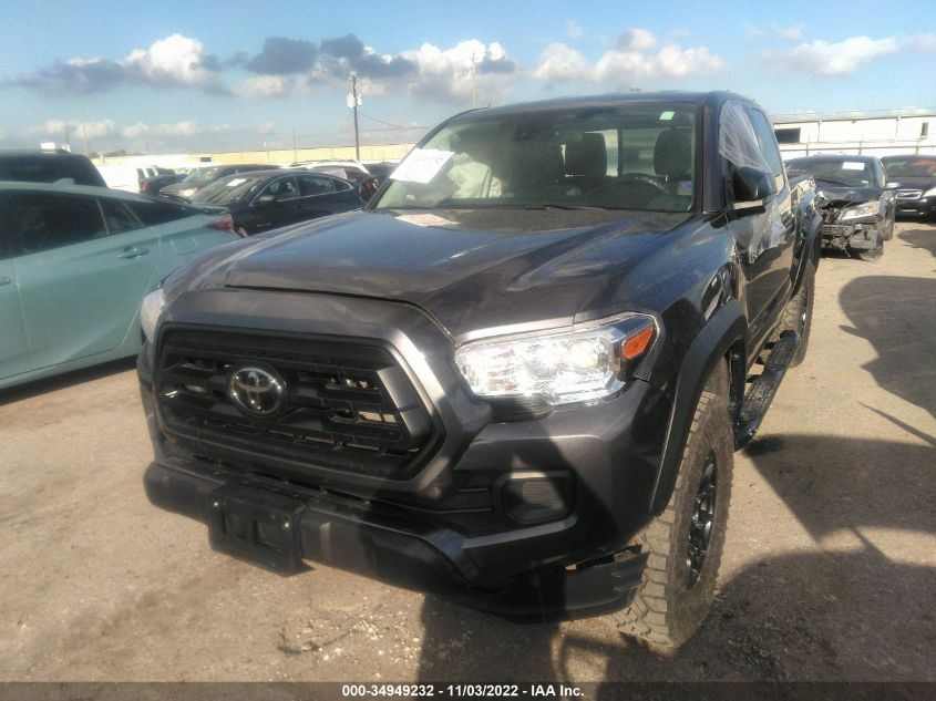 2021 TOYOTA TACOMA 2WD SR/SR5 VIN: 3TYRX5GNXMT011418