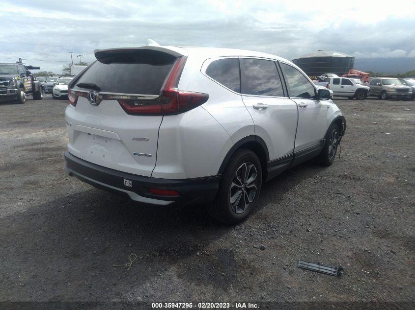 2022 HONDA CR-V HYBRID EX VIN: 5J6RT6H52NL053235