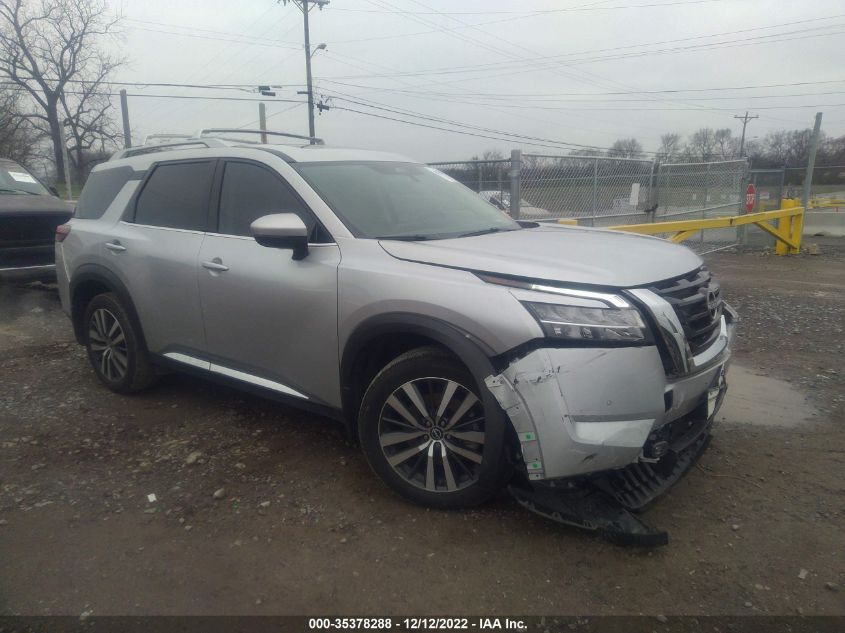 2022 NISSAN PATHFINDER PLATINUM VIN: 5N1DR3DK9NC250584