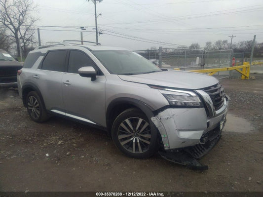 2022 NISSAN PATHFINDER PLATINUM VIN: 5N1DR3DK9NC250584