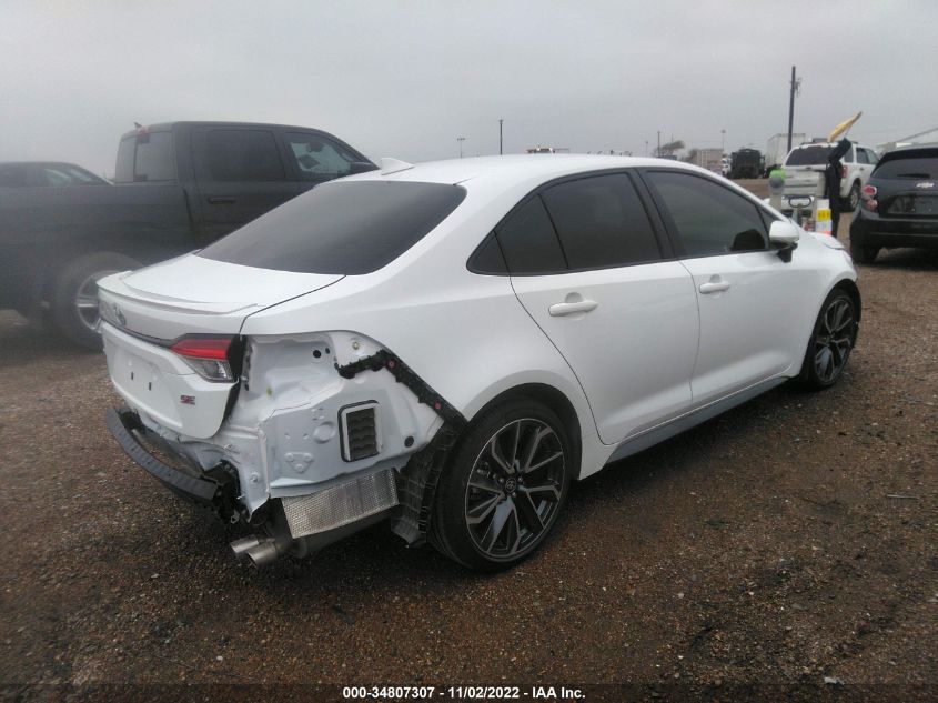 2021 TOYOTA COROLLA SE/NIGHTSHADE/APEX SE VIN: JTDS4MCE7MJ055816