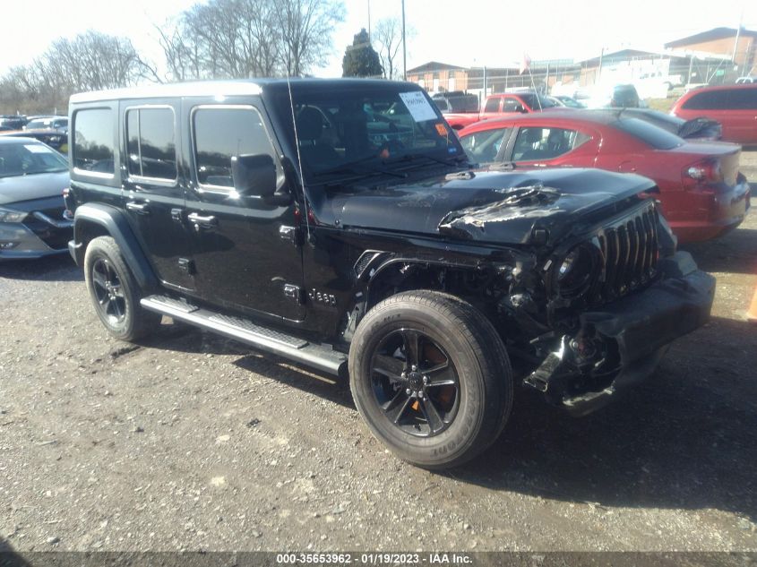 2021 JEEP WRANGLER UNLIMITED SPORT ALTITUDE VIN: 1C4HJXDG6MW815872