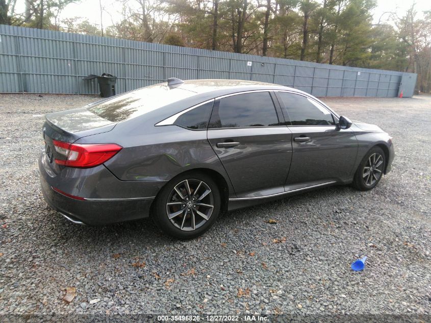 2022 HONDA ACCORD SEDAN EX-L VIN: 1HGCV1F56NA060343