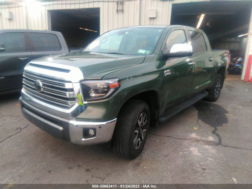 2021 TOYOTA TUNDRA 4WD PLATINUM/1794 EDITION VIN: 5TFAY5F10MX035676